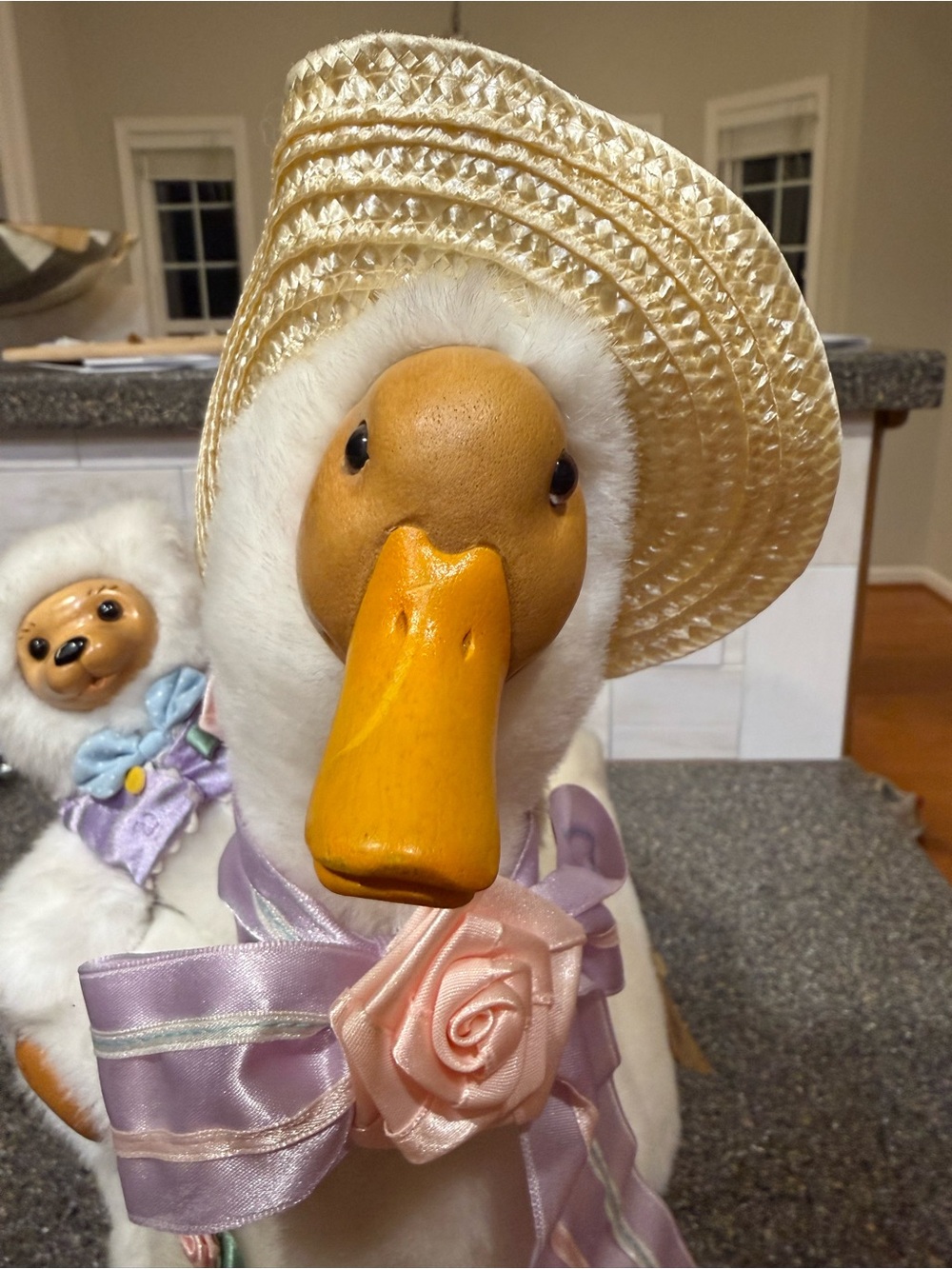 Vintage 1995 Robert Raikes Daffodil & Danny goose & bear plush collectible w/ ta - Picture 2 of 11